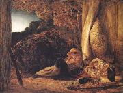 Samuel Palmer The Sleeping Shepherd oil painting on canvas